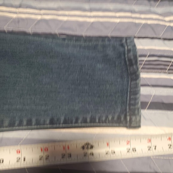 Wit & Wisdom Size 8 Petite (30x26.5) Ab Solution Skinny Slight Distressed Jeans - Picture 8 of 8